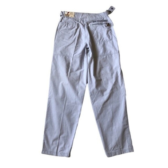 80s Deadstock Expedition Cotler Cargo Pants Light Gray Unisex Enforce 31x32 - Picture 13 of 16